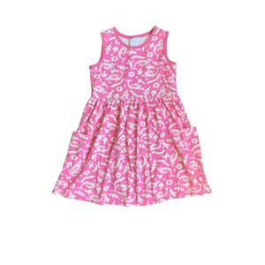 Hanna Andersson Mermaid Print Pocket Sleeveless Dress